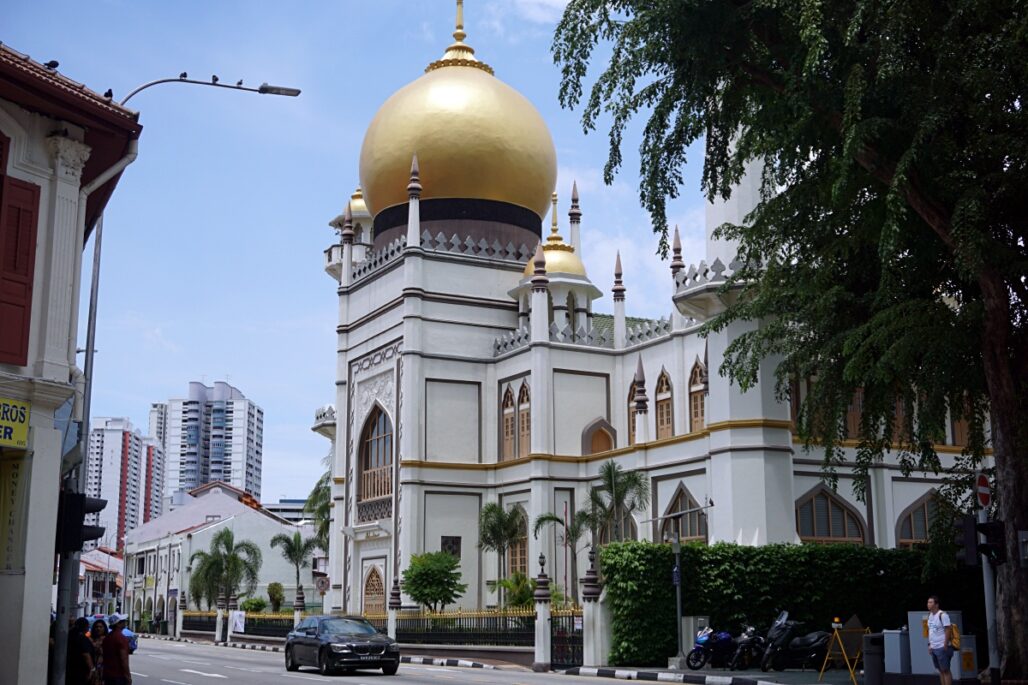 the sultans and the mosque of Singapore