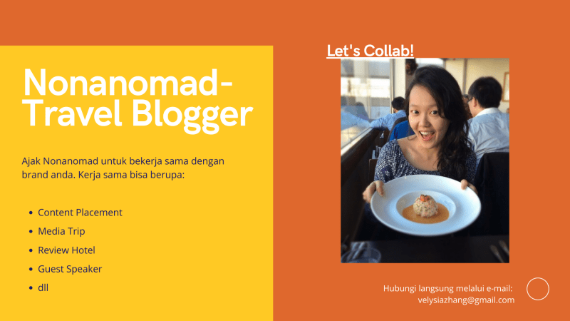kerja sama travel blogger konten kreator indonesia nonanomad