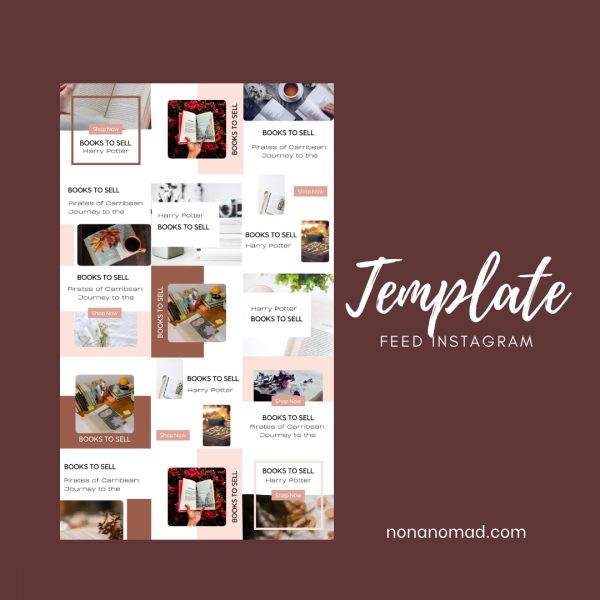 template feed instagram 3