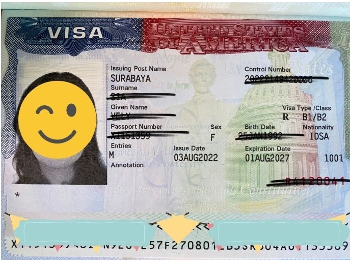 cara mengajukan visa amerika