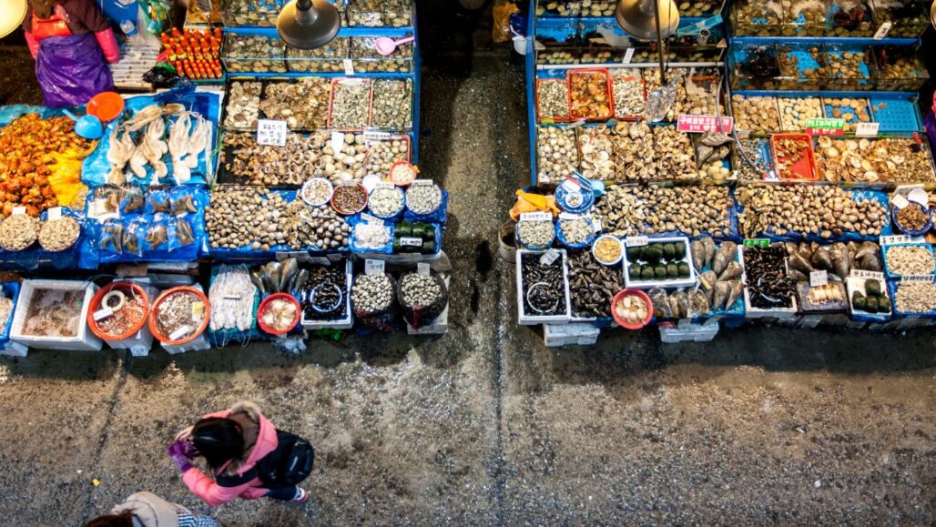 Noryangjin Fish Market tempat hits seoul